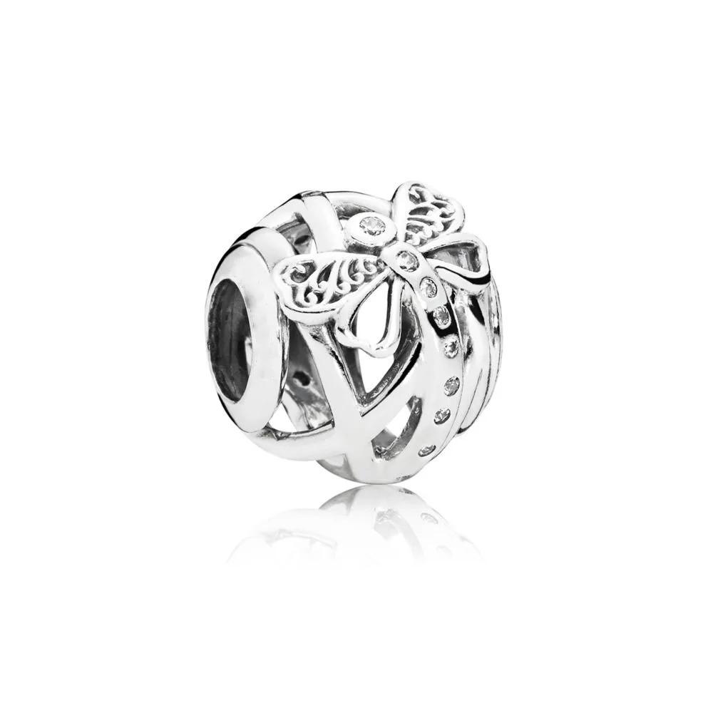 925 Silver Hollowed Out Pendant for Women Fashion Jewelry Gift Fit Bracelet Necklace Charms