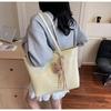 Large-capacity bag women's summer versatile 2025 new simple shoulder bag premium texture tote bag
