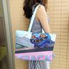 Group One-shoulder Leather Bag Tote Bag One-shoulder Bag PU Large Capacity  Cartoon