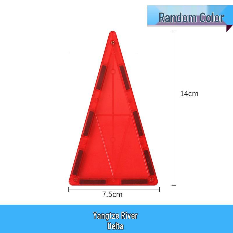 Stained Glass Magnetic Building Blocks for Children - Translucent Toy Set