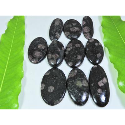 444Cts. Natural Ruby Fall Oval Cabochon Loose Gemstone 10 Pcs Lot A-396
