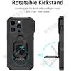 Case For iPhone 16 15 14 13 12 11 Pro Max Plus 8 7 Plus XR X SE Card Holder Slot Military Wallet Slide Camera Grade Case