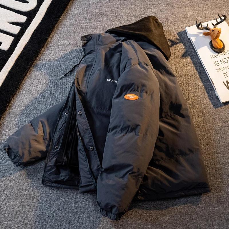 

Мужская повседневная короткая хлопковая куртка в стиле кэжуал, теплая зимняя куртка 3XL