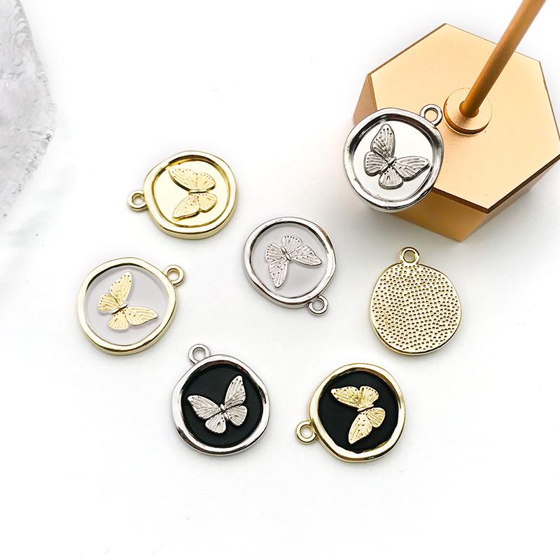 Classic Butterfly Alloy Pendant for DIY Jewelry