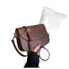 Fashion Portable Saddle Bag Women's 2026 Spring New Light Luxury Simple Shoulder Crossbody Bag