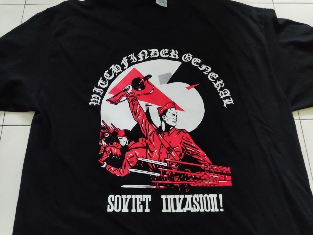 Vintage Witchfinder General Soviet Invasion shirt Men Women EM0193 Unisex T-Shirt S