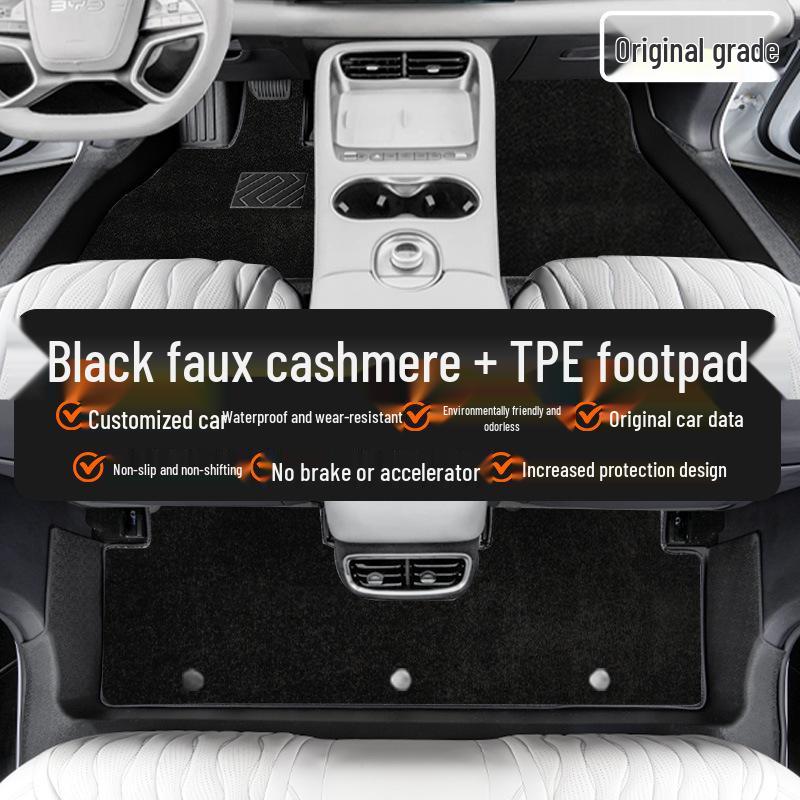 BYD Sea Lion 06EV Floor Mats, Full Coverage TPE for 2025 Model, Custom Car Accessories