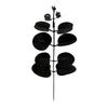 Simulation Of Black Money Leaf Bundle Halloween Party Decoration Wedding Plastic Flowers Halloween Bundle