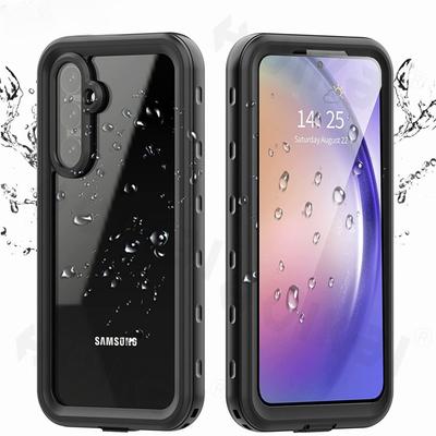 Vodotěsné pouzdro IP68 pro Samsung Galaxy A54 5G A33 A13 A52 A04S A14 S23 Ochranné kryty celého těla s certifikací Ultra Shockproof