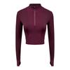 Women's Half-Zip Long Sleeve Yoga & Running Top