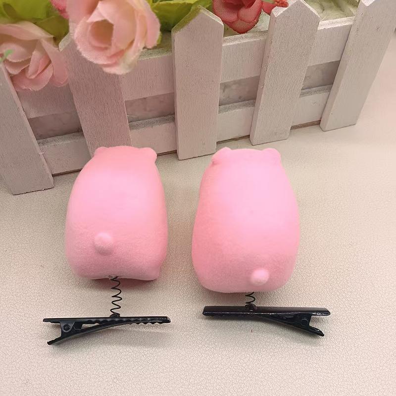 10 ks Kreslená růžová sponka do vlasů kapybara pro ženy dívky roztomilé vlasové doplňky kapybara vtipné kawaii dětské pokrývky hlavy dárky