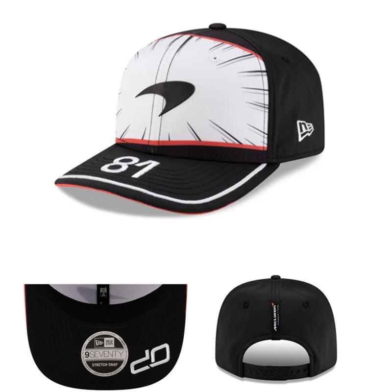 Závodní kšiltovka týmu McLaren F1 - Zakřivený kšilt s logem vozu