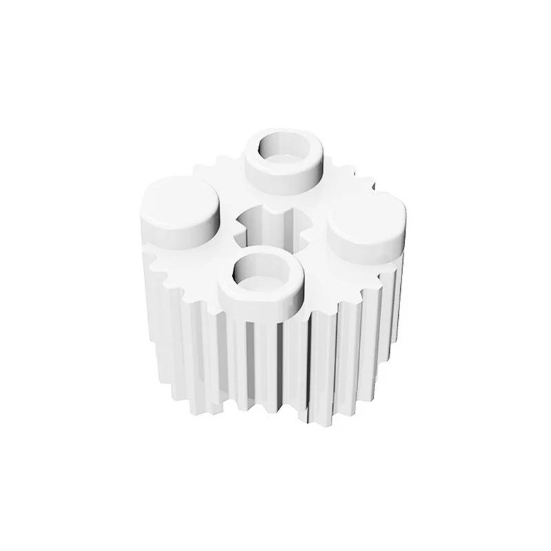 Lot 92947 Round 2x2 with Flutes Fluted and Axle Hole Brick Building Block Toy Compatible Educational Creative Size Gift DIY MOC