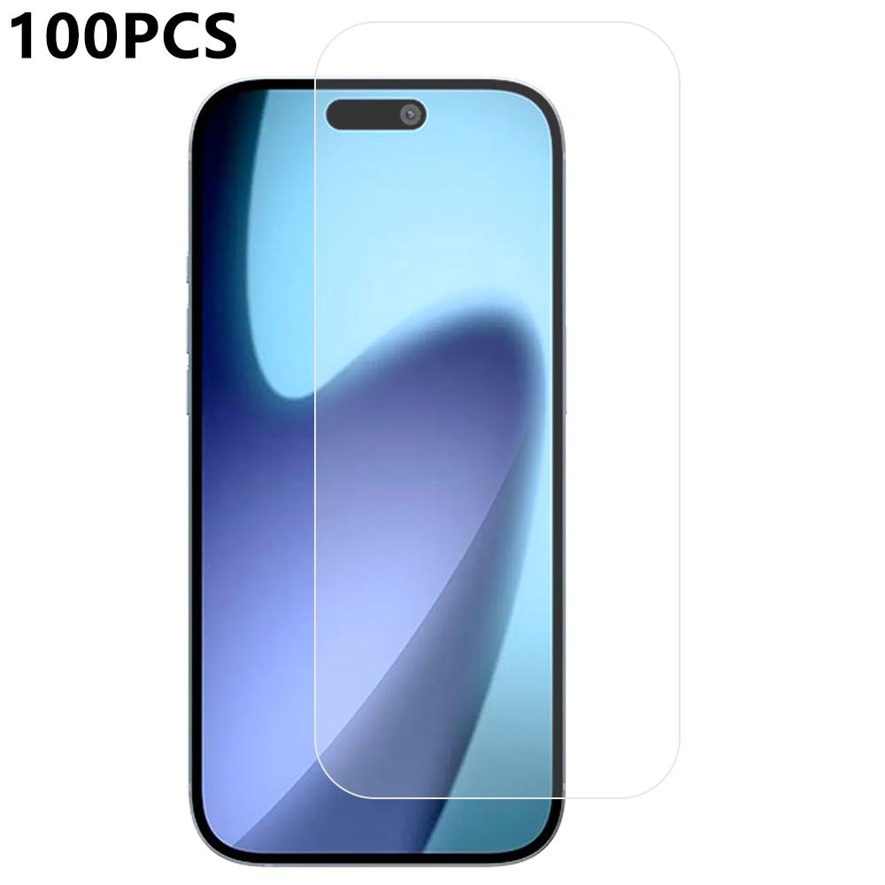 100Pcs/Pack For iPhone 17 Air Screen Protector Thick Glue HD Clear High Aluminium-Silicon Glass Film Anti Explosion