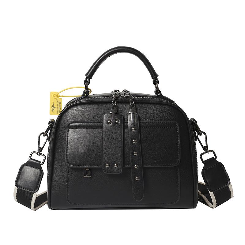 Handbag bag Women's messenger bag Simple and versatile shoulder bag Premium texture multi-layer mother bag