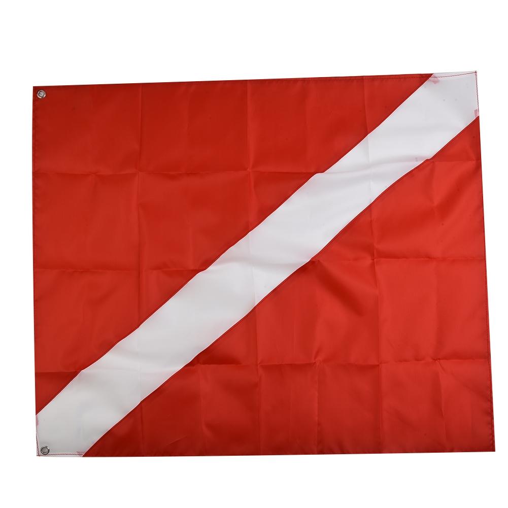 1 Stück Tauchbootflagge Flaggenmarkierer Leichte Polyesterfaser