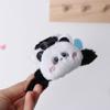Acrylic Animal Shark Clip Rabbit Winter Cross Hair Clip Cute Plush Panda Hair Claw  Party