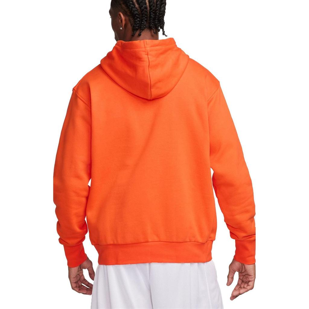 Nike Sweatshirts Unisex Orange Hooded Moderate Regular DR9596-820