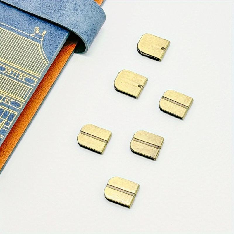 20/40 Stück Kanten-Eckenschutz Antik-Bronze Metall Tagebuch-Eckenschutz Fotoalbum-Schutz Dekorative Notizbuch-Zubehör