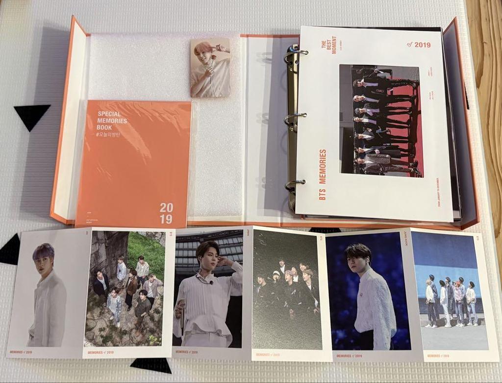 [USED] Price Reduced BTS MEMORIES of 2019 with Jimin Trading Card