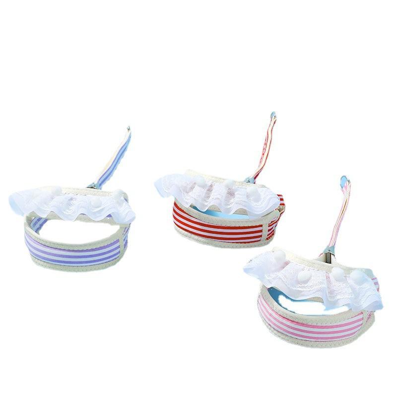 

Lace cat out leash puppy dog anti-break free chest strap universal breathable pet supplies in all seasons M (rope length 1.2m)