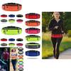 Waterproof Reflective Running Belt With Multi-pockets And Sealed Zipper For Sports