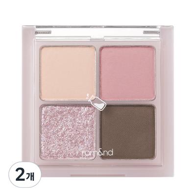 Rom&Better Than Eyes Lidschattenpalette, W03 Dried Strawberry, 2 Stück