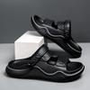 Fashion Casual Comfortable Soft Rubber Sandals Beach Shoes Slip On Mens Sandal For Male Sandles Sandalias Hombre Sandale Homme hombre