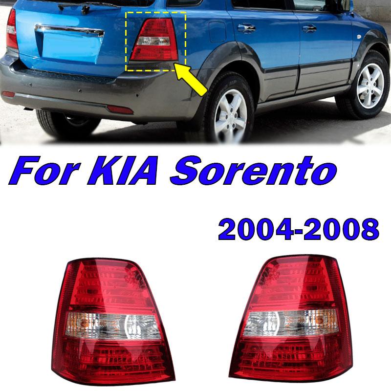 Car Rear Tail Light Assembly For Kia Sorento 2.5 3.8 2004-2008 Rear Warning Brake Light Tail Light Signal Light Car Accessories
