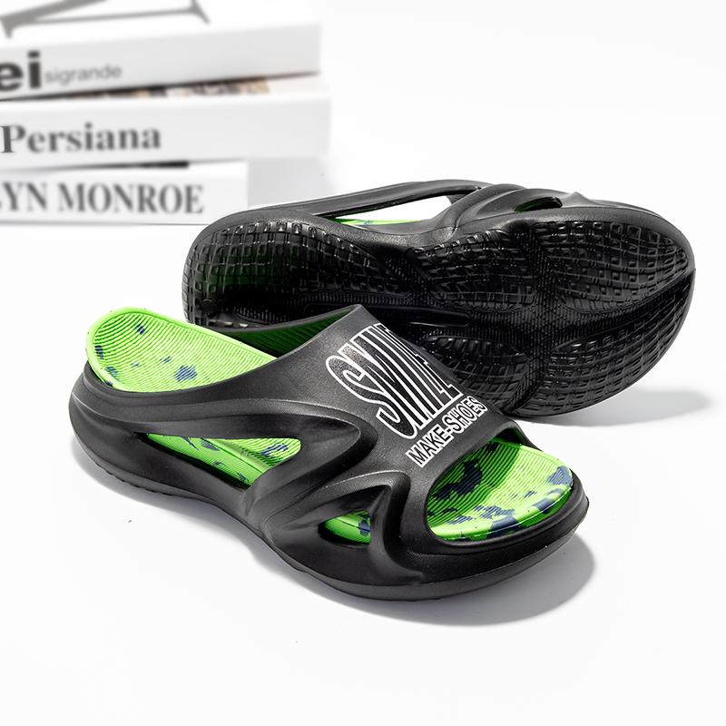 

Fashion Men s Slippers Outdoor Indoor Sandals Beach Men Casual Shoes Thick Soft Sole Slides Men Flip-flops Men s Couple Slippers