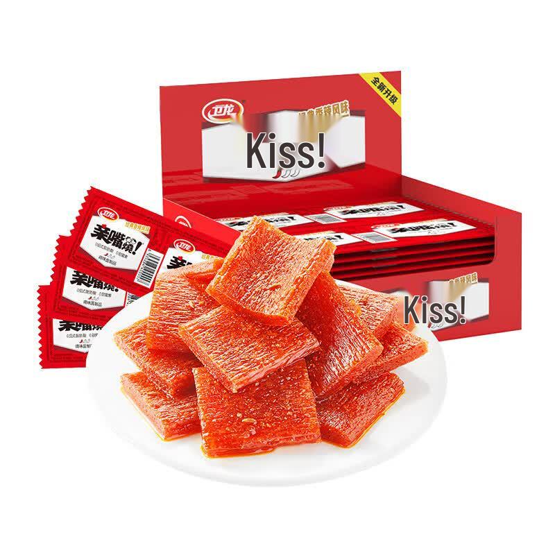 Weilong Kiss Burn Sweet & Spicy Snack Strips