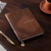 Faux Leather Cover Notebook Smooth Writing Office Notebook Waterproof Writing Diary Personal Use Notepad