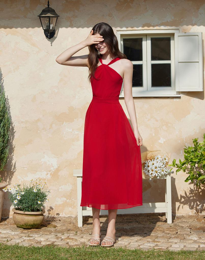 Bellodinela Charlotte Dress Red