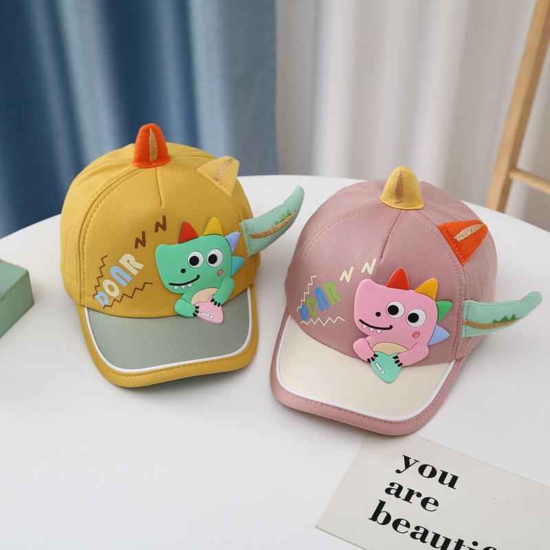 Baby Sonnenhut Frühling Sommer Kinder Sonnenhut Kinder Dreidimensionaler Dinosaurier Mütze Niedlich Super Niedlich Babyhut Mode