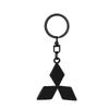 1pcs Car Style Metal Key Chain Accessories Pendant Key Ring For Mitsubishi ASX Lancer Pajero Outlander Colt Galant L200 Ralliart