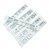 For Audi Chrome Black 3D Letters 30TFSI 35TFSI 40TFSI 45TFSI 50TFSI 55TFSI Rear Trunk Emblem Badge Sticker Car Acessories