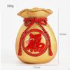 Chinese Flower Vase Shape Bouquet Holder Flowerpot Gift Statue Art Ornaments Planter Pot for Home