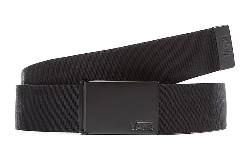 Vans Логотип Ремень с Пряжкой Гладкая Пряжка Спортивные Ремни Мужские VN0A31J1BLK OS