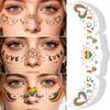 Waterproof Rainbow Freckles Face Tattoo Facial Art Makeup Stickers  Pride Month
