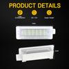 2PCS White LED Courtesy Footwell Under Door Interior Light For 3-series E93 Convertible 2007-2012 F30 Sedan/saloon 2012-up