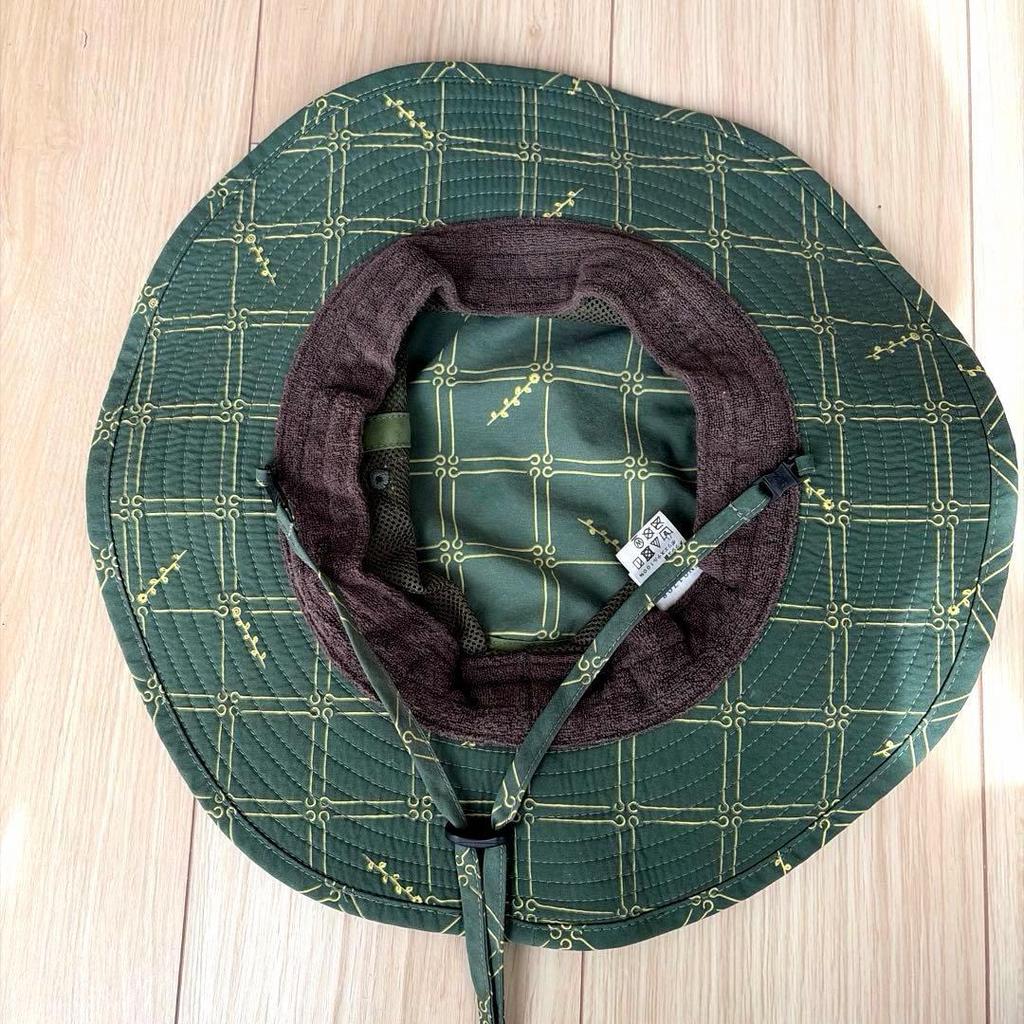 Used THE NORTH FACE outdoor hat green
