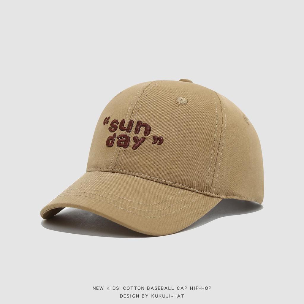 2026 Trendy Unisex Duckbill Baseball Cap: Embroidered Letters, Sun Protection, Face-Slimming Design for Spring & Summer
