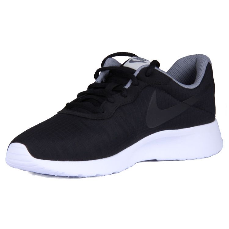 Nike Tanjun Comfortable Professional Running Lightweight Breathable Low-Top Casual Running Shoes Men sneaker Black White Gray 876899-001