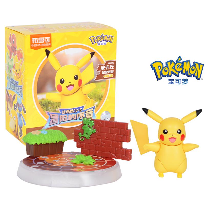 Figure Pikachu Bulbasaur Eevee Squirtle Charizard Eevee Ceruledge Greninja Action Collect Toys Christmas Gift