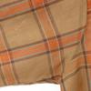 Arrow 60s Vintage USA Made Open Collar Check Pattern Long Sleeve Open Color Shirt Men's Used
