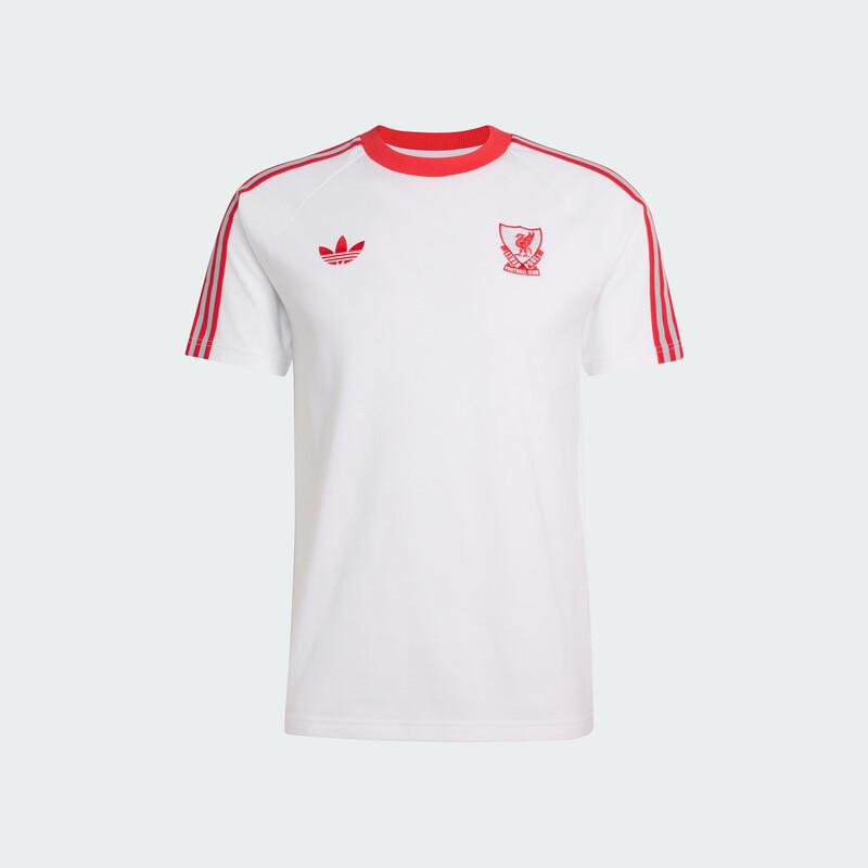 adidas T-shirt retrò a maniche corte da uomo del Liverpool