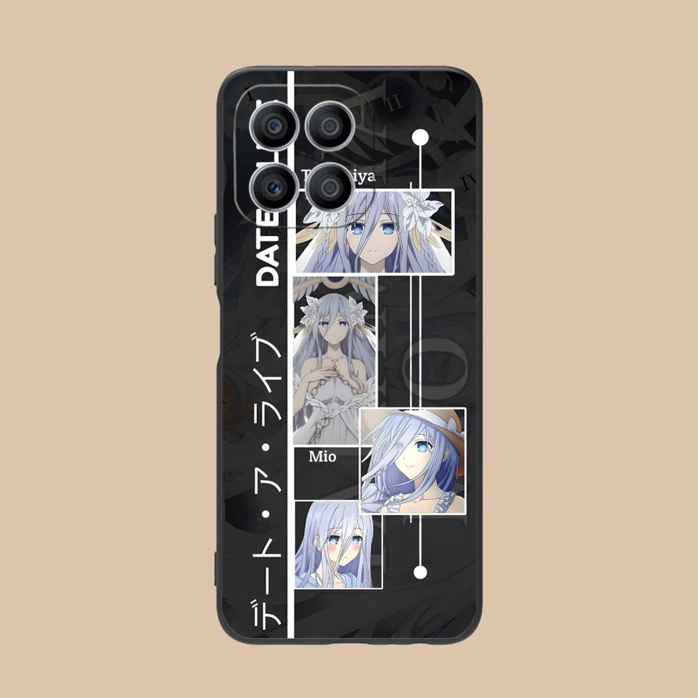 Date a Live Mio Takamiya Matte Mobile Phone Case for Honor 90 80 70 60 50 30 20 10 9 8 7 Pro S SE Lite 5G Colorful Printing