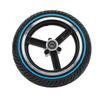 LYH L002 8,5 Zoll Waben Vorderradnabe Elektroroller Vorderreifen Ersatzteile für Kugoo M4 Roller Blau