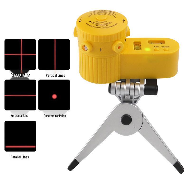 LV06 Rotatable 4-in-1 Laser Level with Tripod and Line Marker