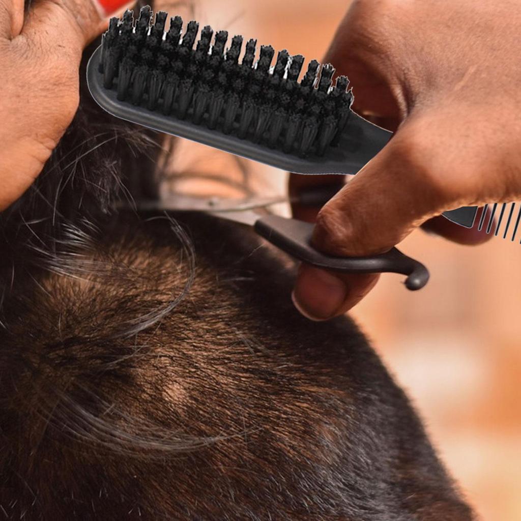 Ends Hair Brush Comb, Styling Barber Equipment Professional Hairdressing Tools Multipurpose